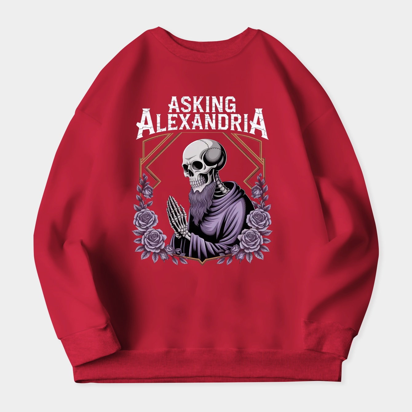 asking alexandria concert outfit Women's Plus Size Sweatshirt