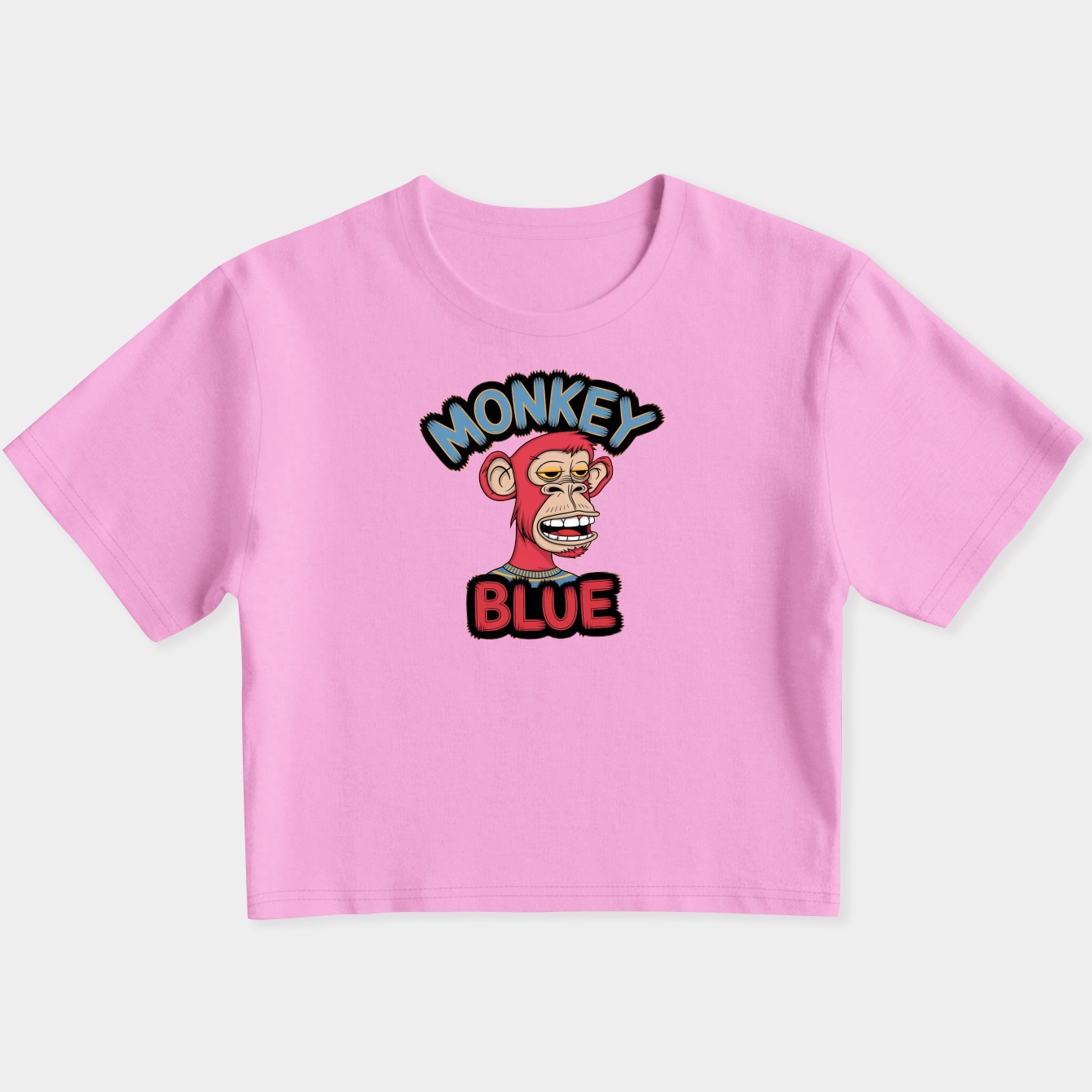 Monkey Bomb Women's Slim Fit Baby Tee