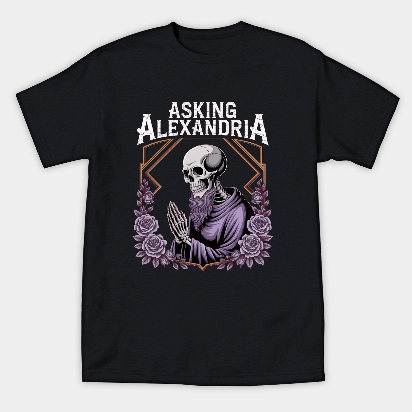 asking alexandria concert outfit Women's Athletic Performance T-Shirt