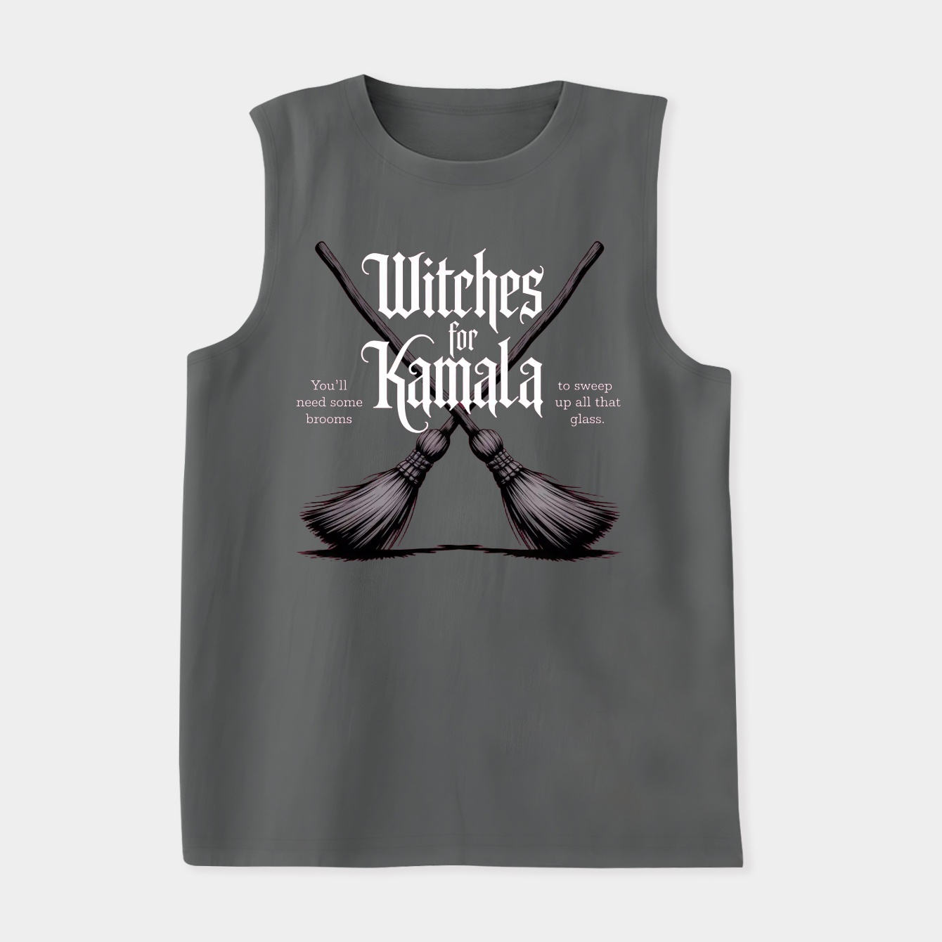 Witches For Kamala Halloween Witch Kamala Harris 2024 Women's Soft Tank Top