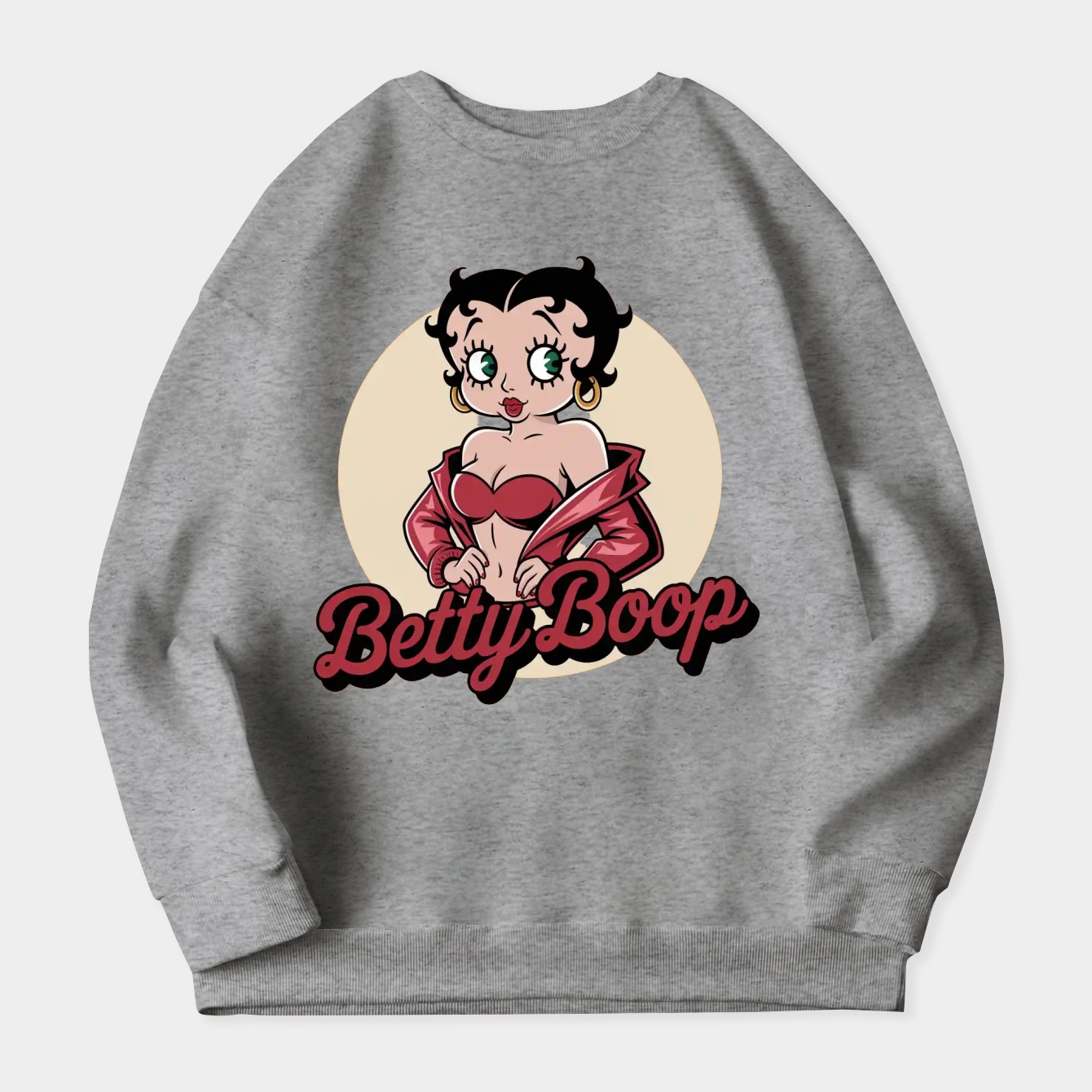 Boop-Oop-a-Doop Women's Plus Size Sweatshirt