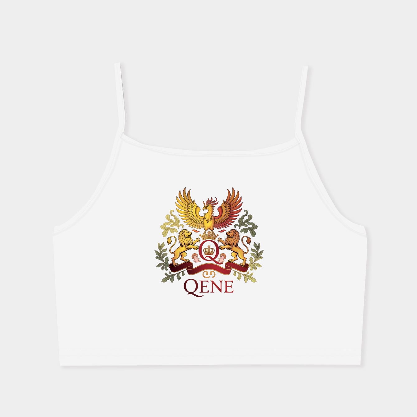 Queen Crest Women's Spaghetti Strap Tank Top