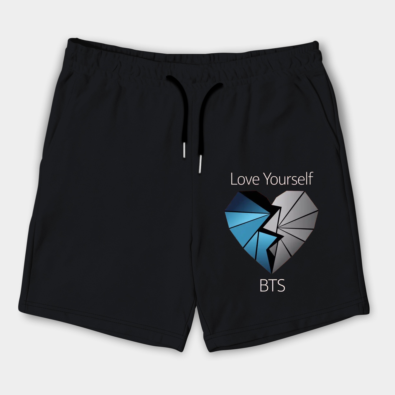 Love Yourself BTS Blue Men's Shorts