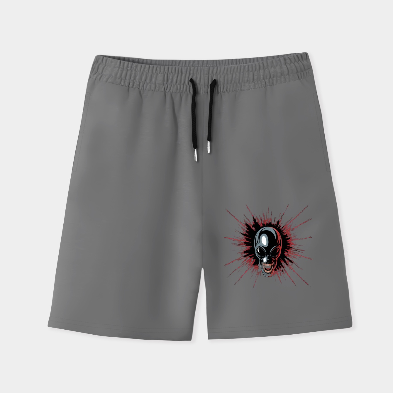 Alien Blood Splatter Horror Men's Quick-Dry Athletic Shorts