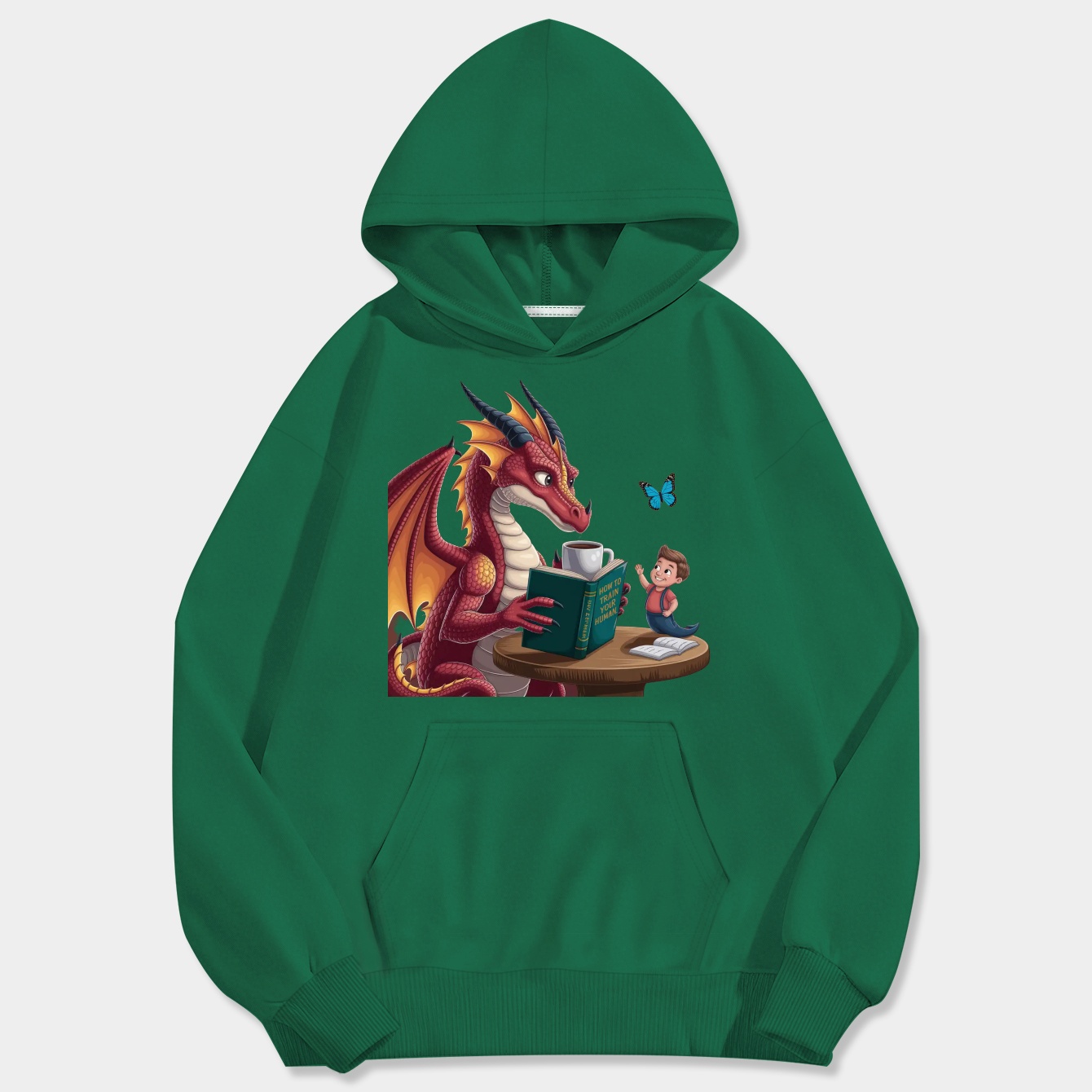 How To Train Your Human Men's Big & Tall Hoodie