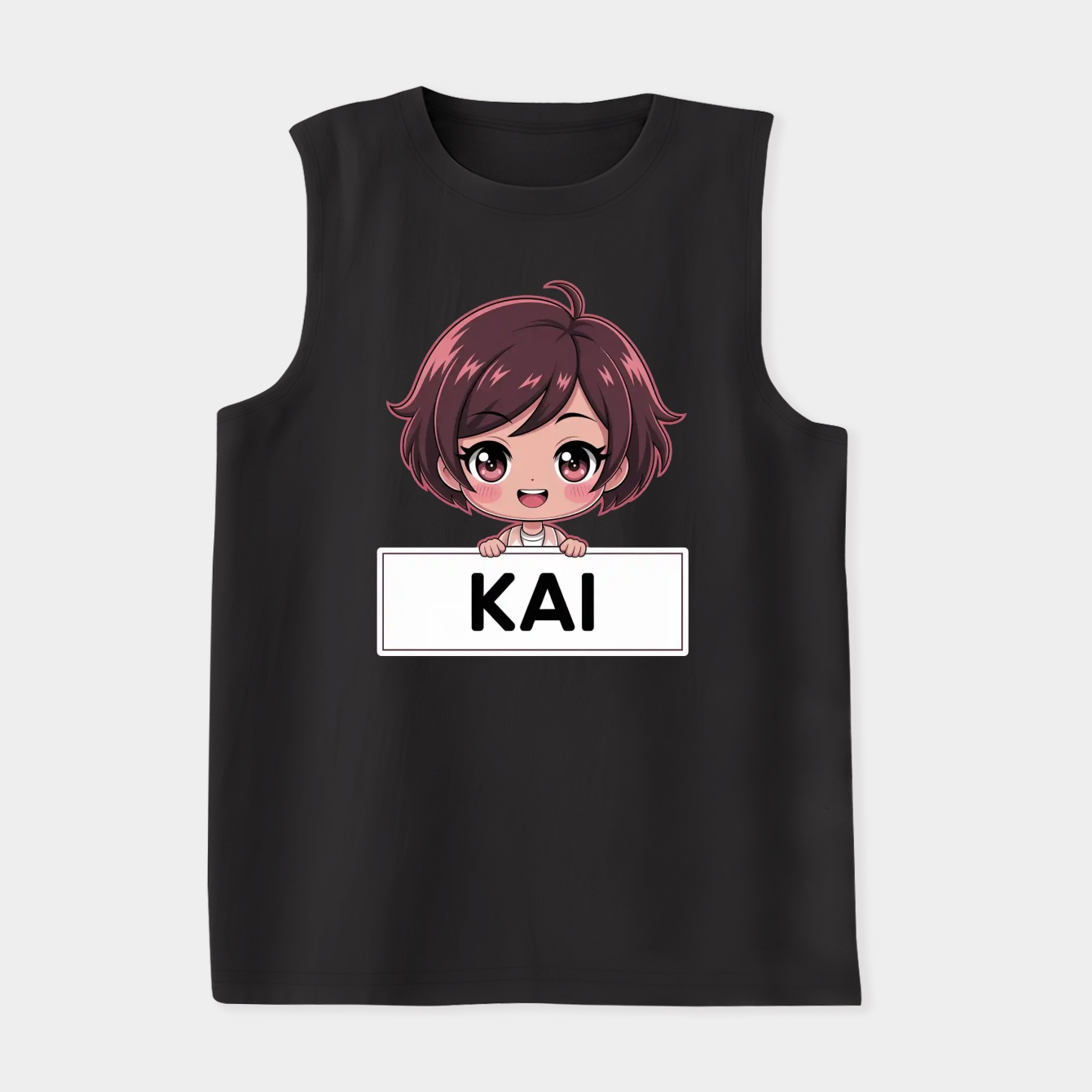 kai cute chibi cartoon Women's Soft Tank Top
