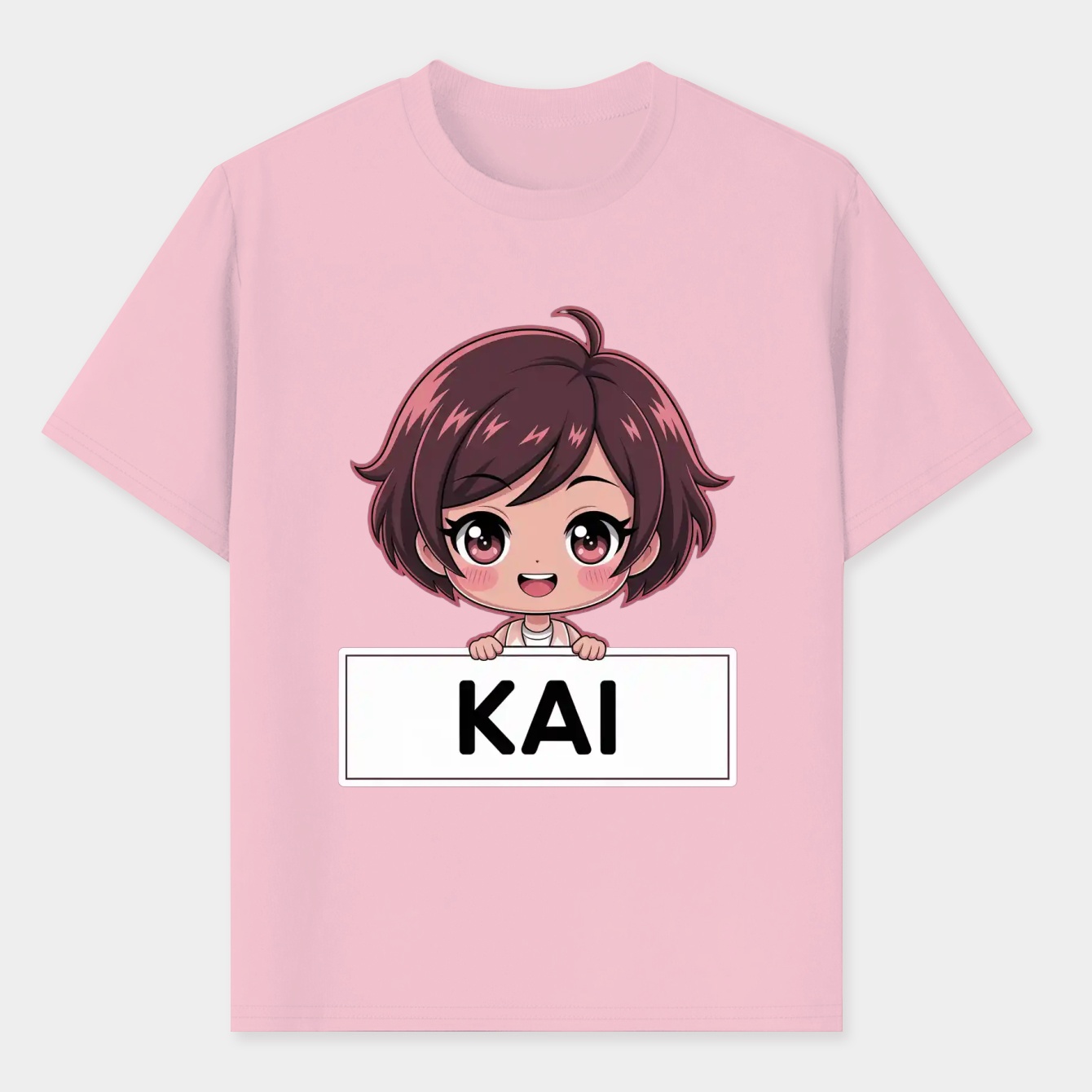 kai cute chibi cartoon Men's T-Shirt