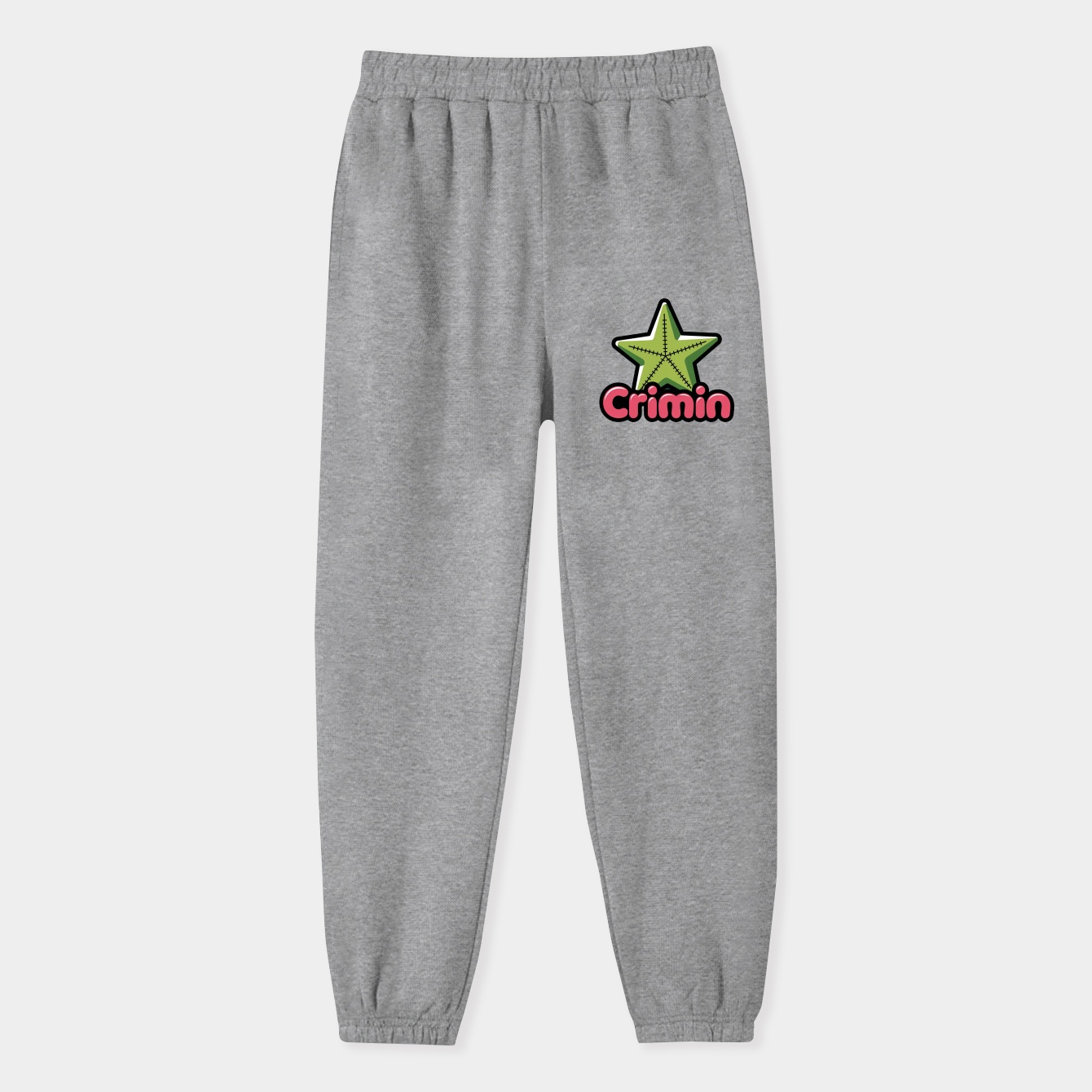 Crimin Green Star Patch Women's Sweatpants