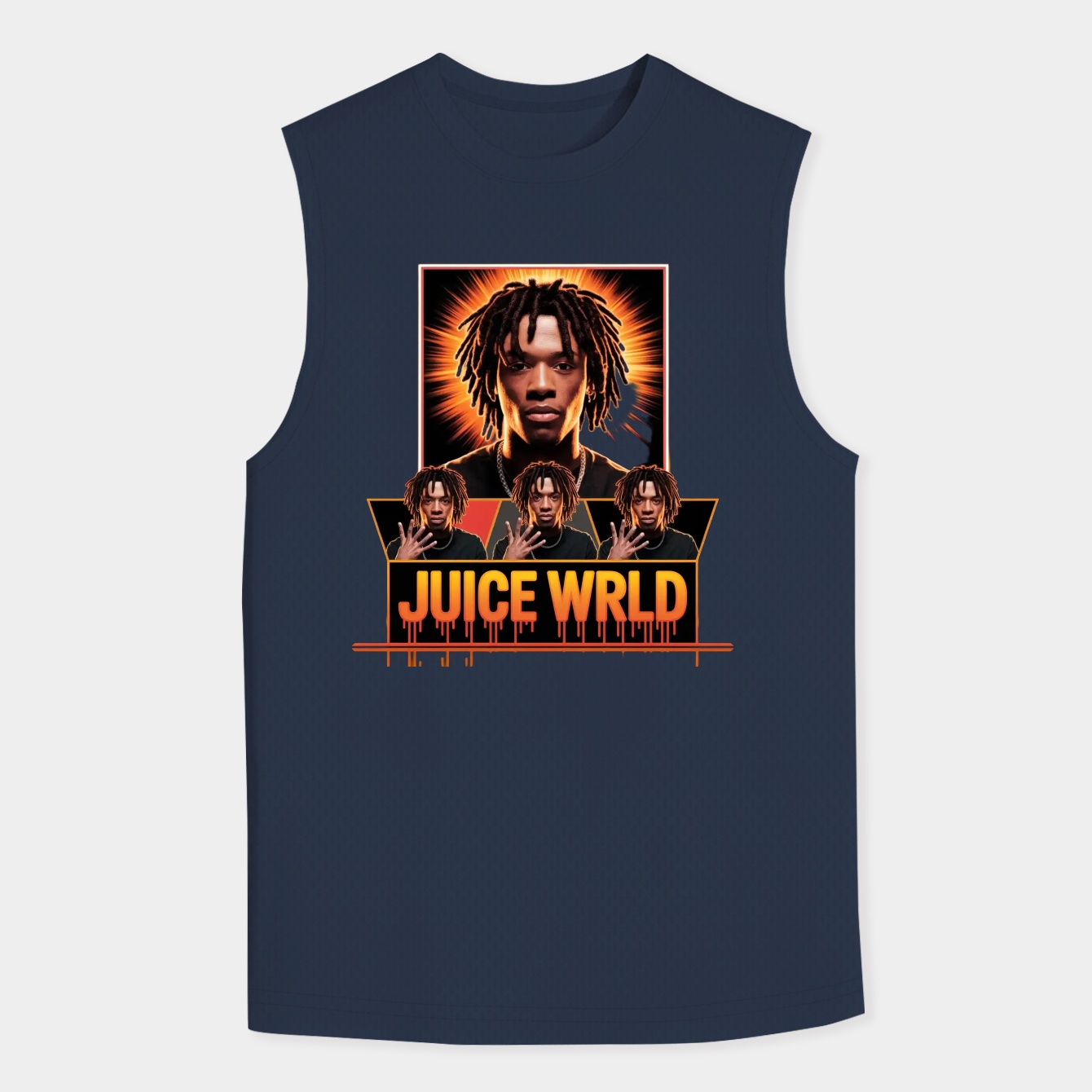 Juice Wrld rapper Men's Big & Tall Tank Top