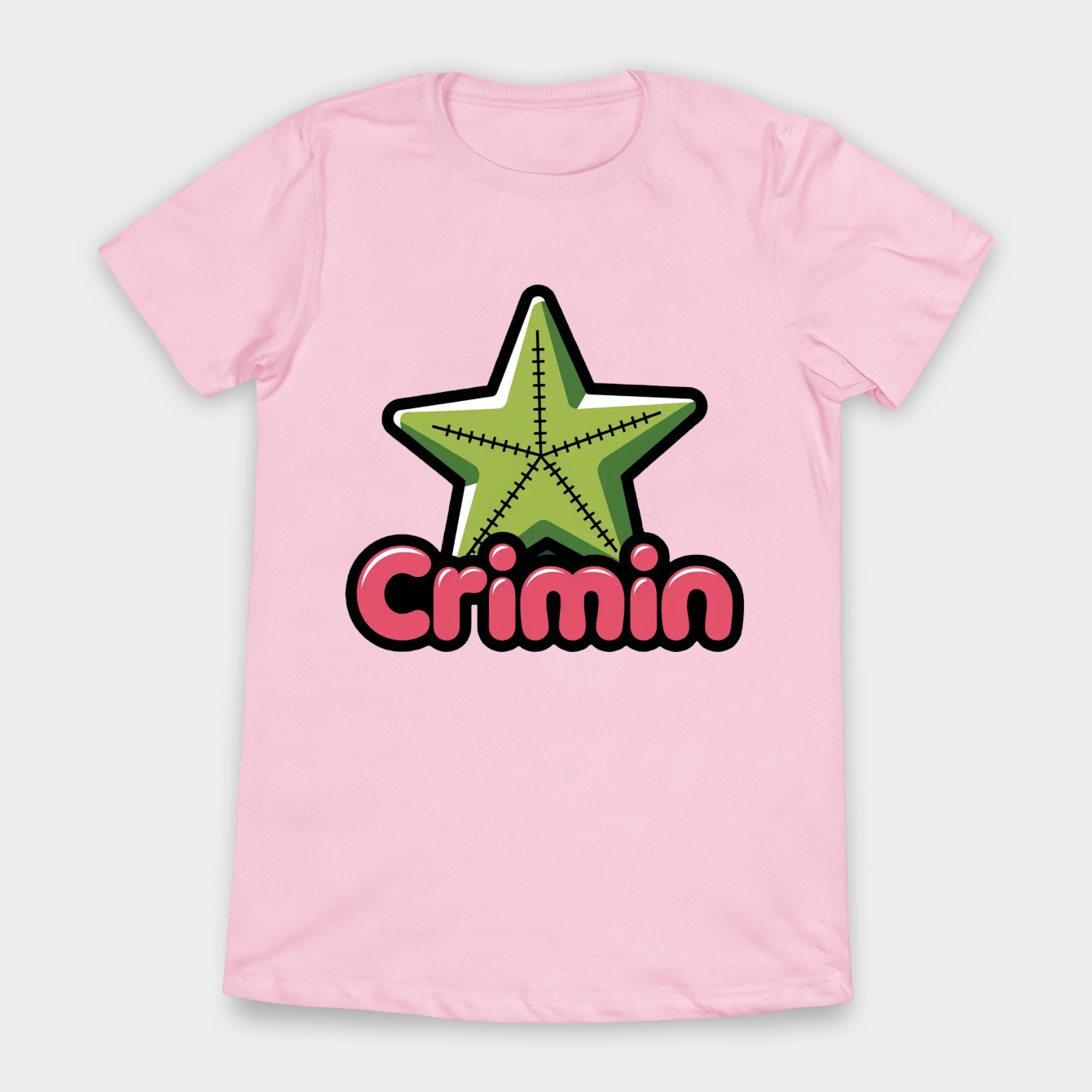 Crimin Green Star Patch Women's T-Shirt