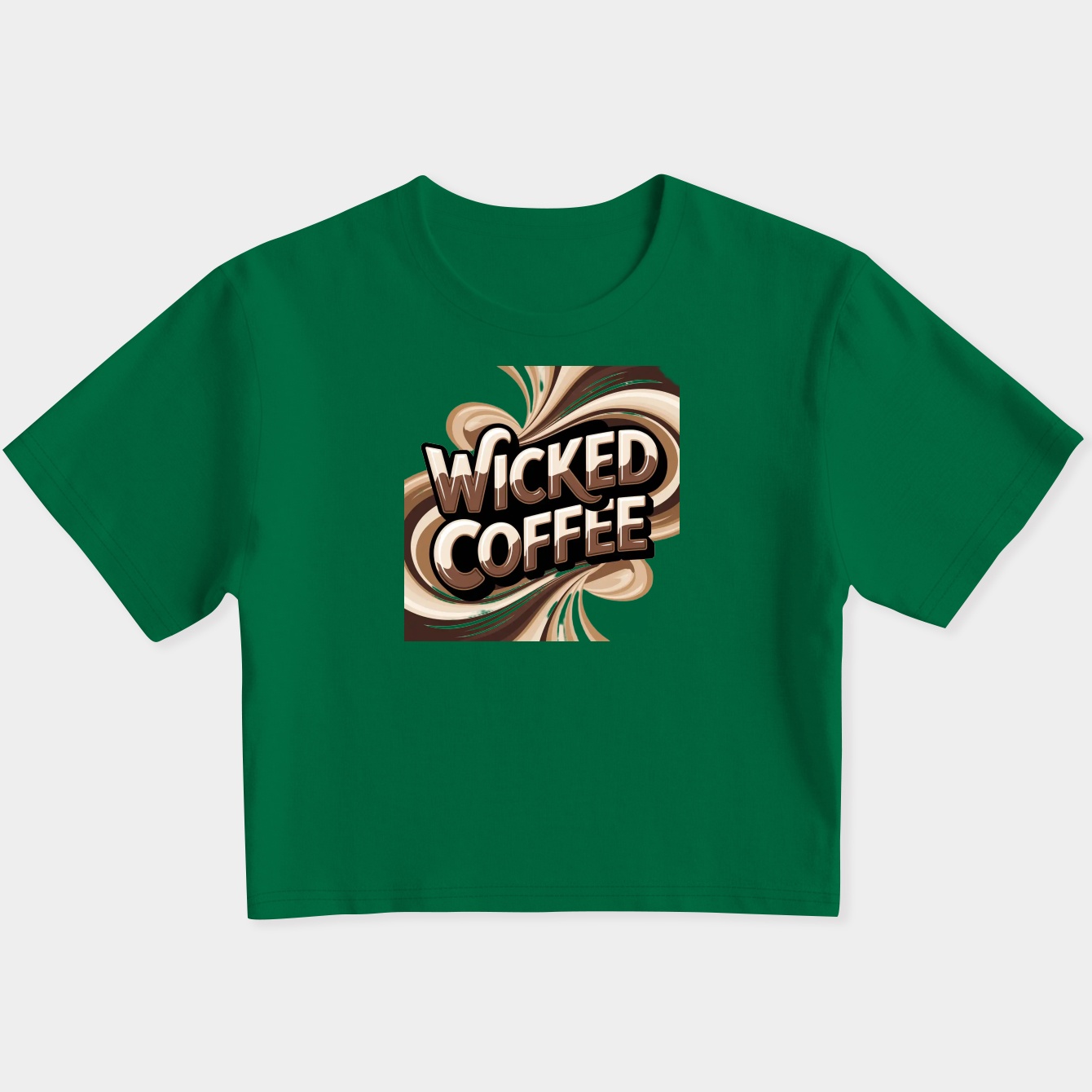 wicked coffee vibes Women's Slim Fit Baby Tee