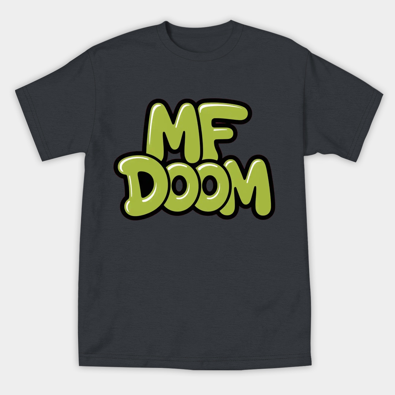 MF Doom Logo Graffiti Style Women's Athletic Performance T-Shirt