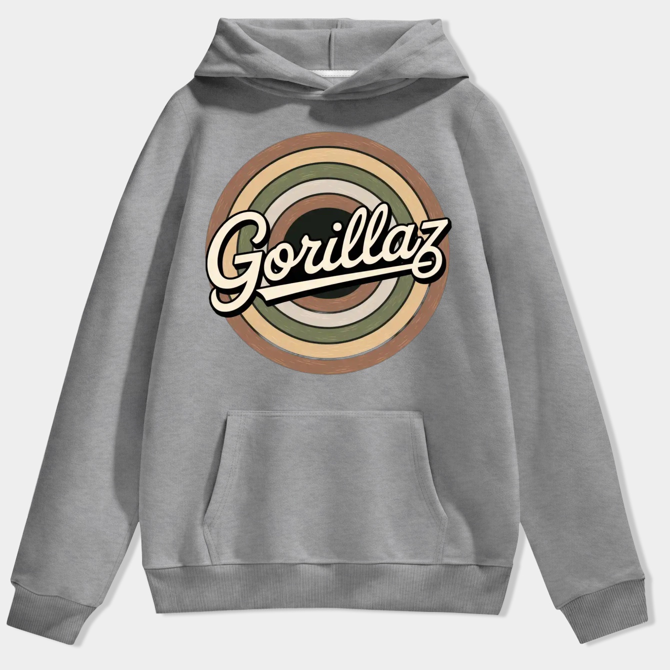 Gorillaz Circle Crayon Men's Hoodie