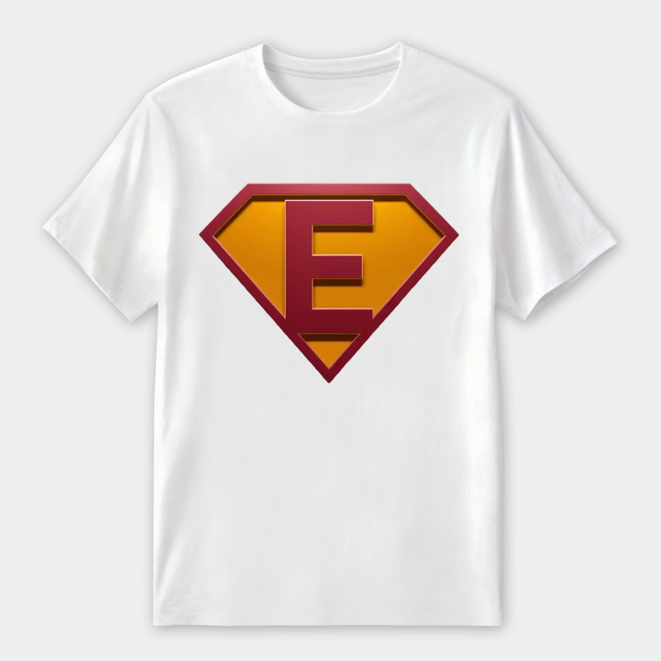 Superhero Symbol Letter E Women's Premium Soft T-Shirt