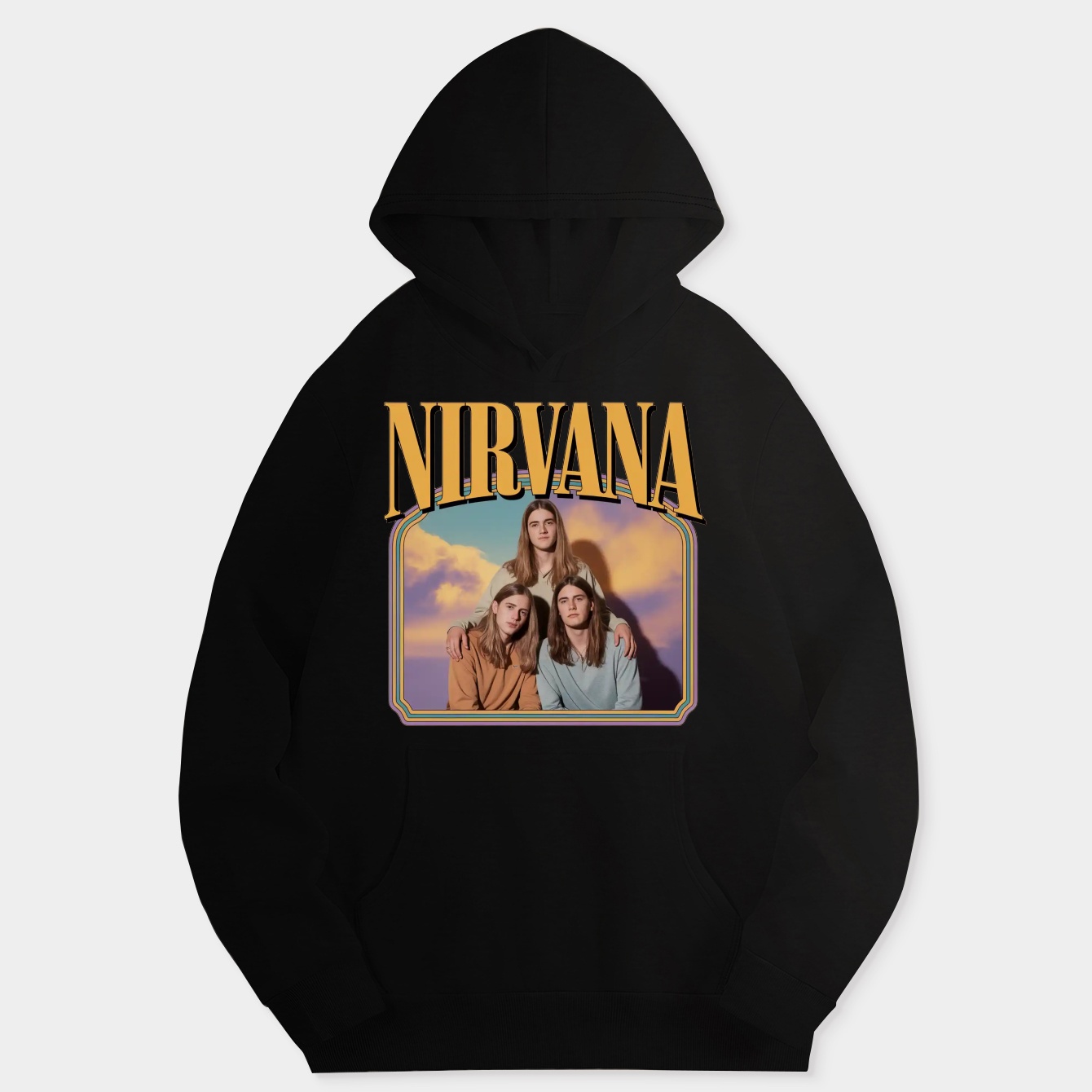 Hansonn Nirvanaa Vintage Women's Hoodie