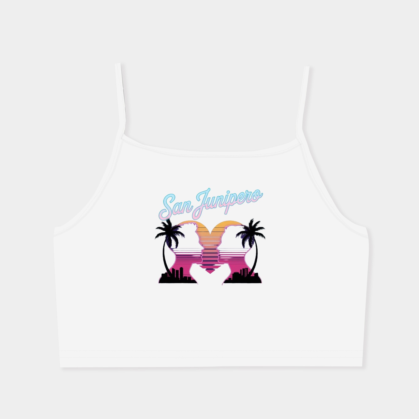 San Junipero Netflix Women's Spaghetti Strap Tank Top