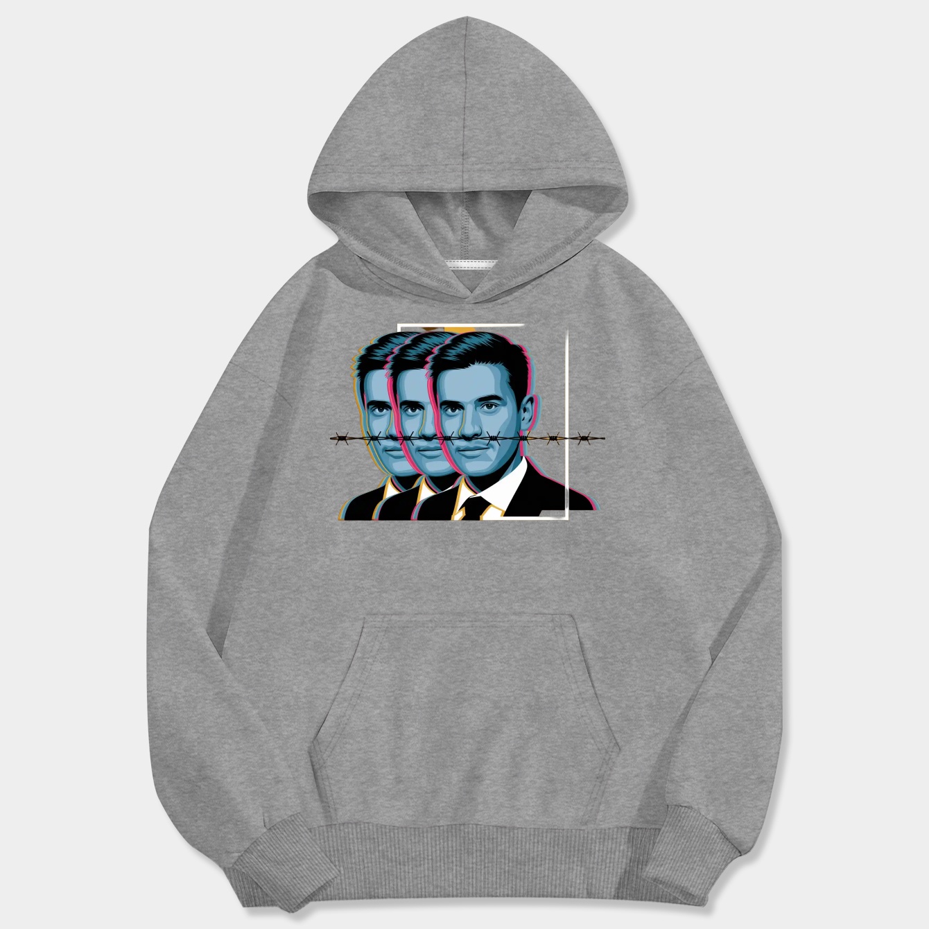 Post Malone ART Men's Big & Tall Hoodie