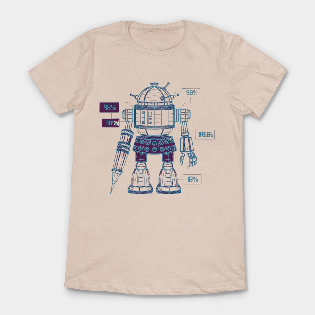 Exterminate the Robot - Dark Women's T-Shirt