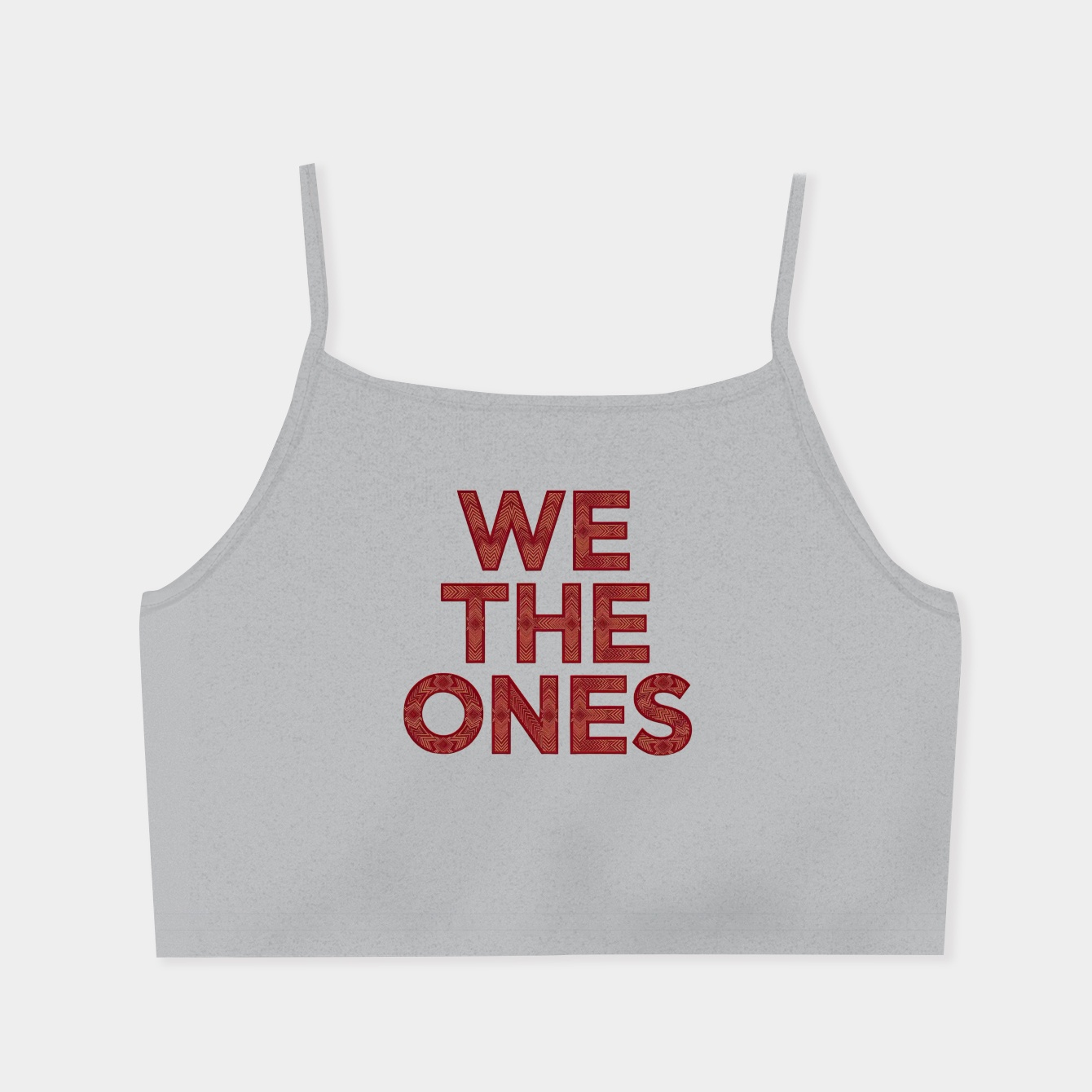The Bloodline We The Ones Tribal Women's  Spaghetti Strap Tank Top