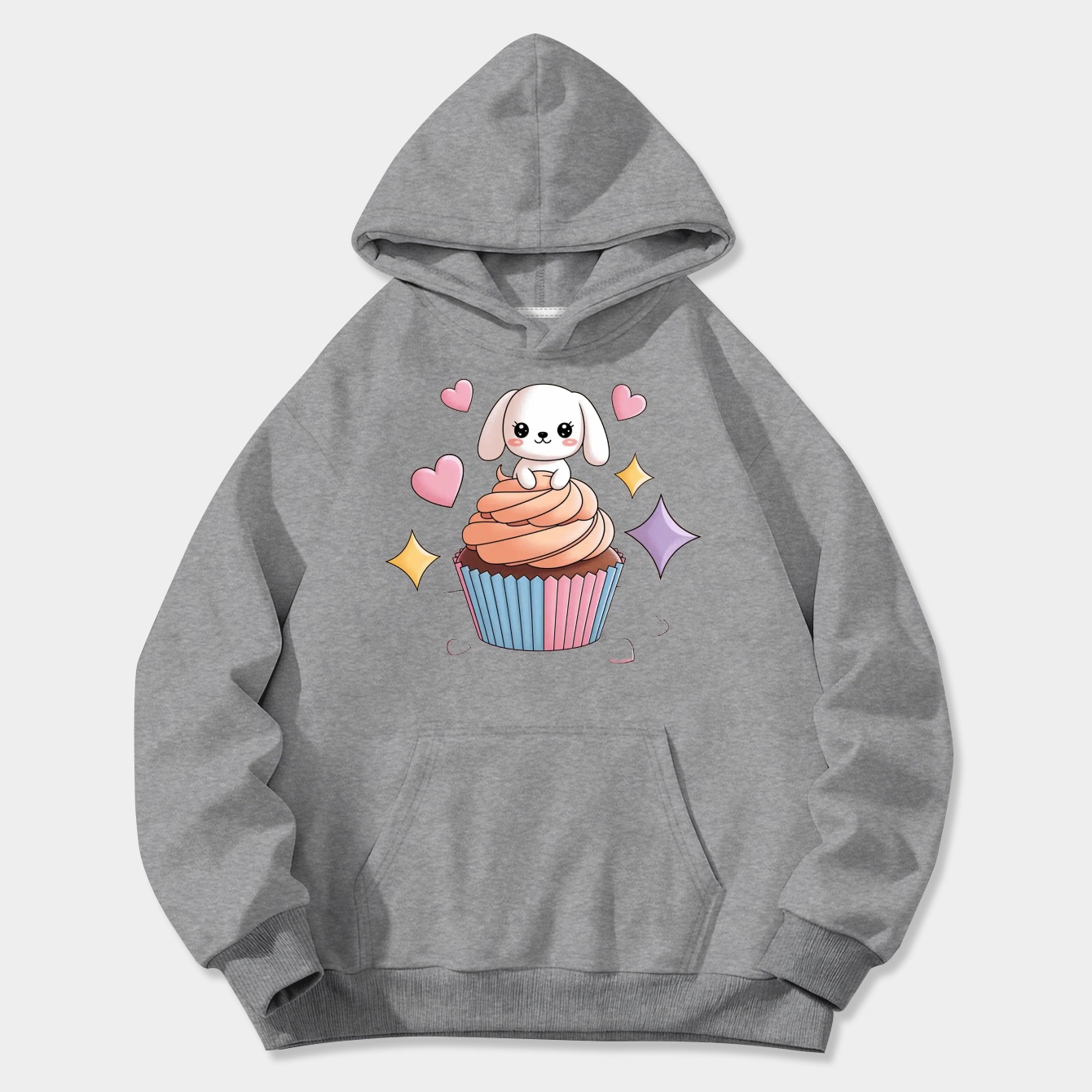 Cupcake Cinnamoroll Women's Plus Size Hoodie
