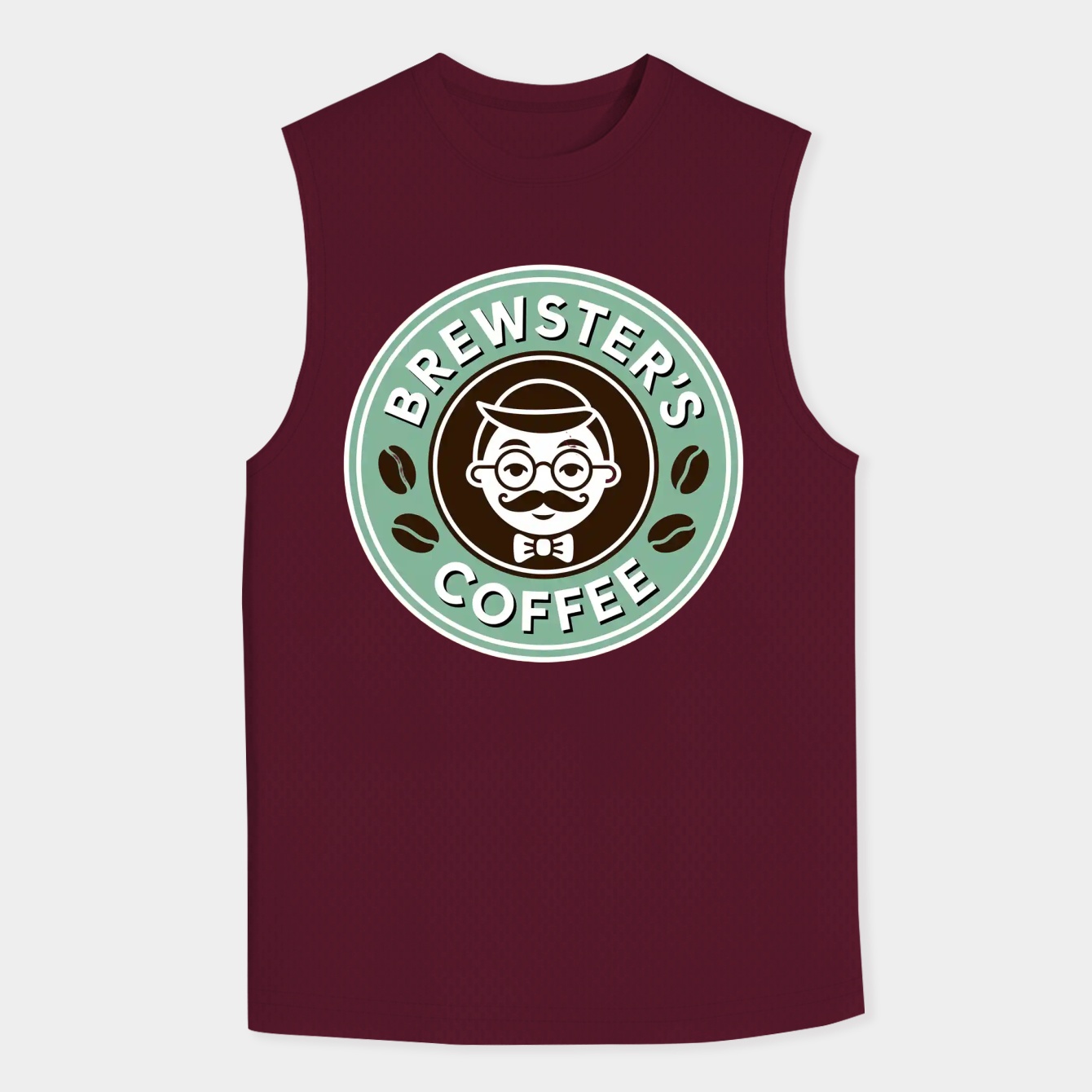 Brewster's Coffee Men's Big & Tall Tank Top