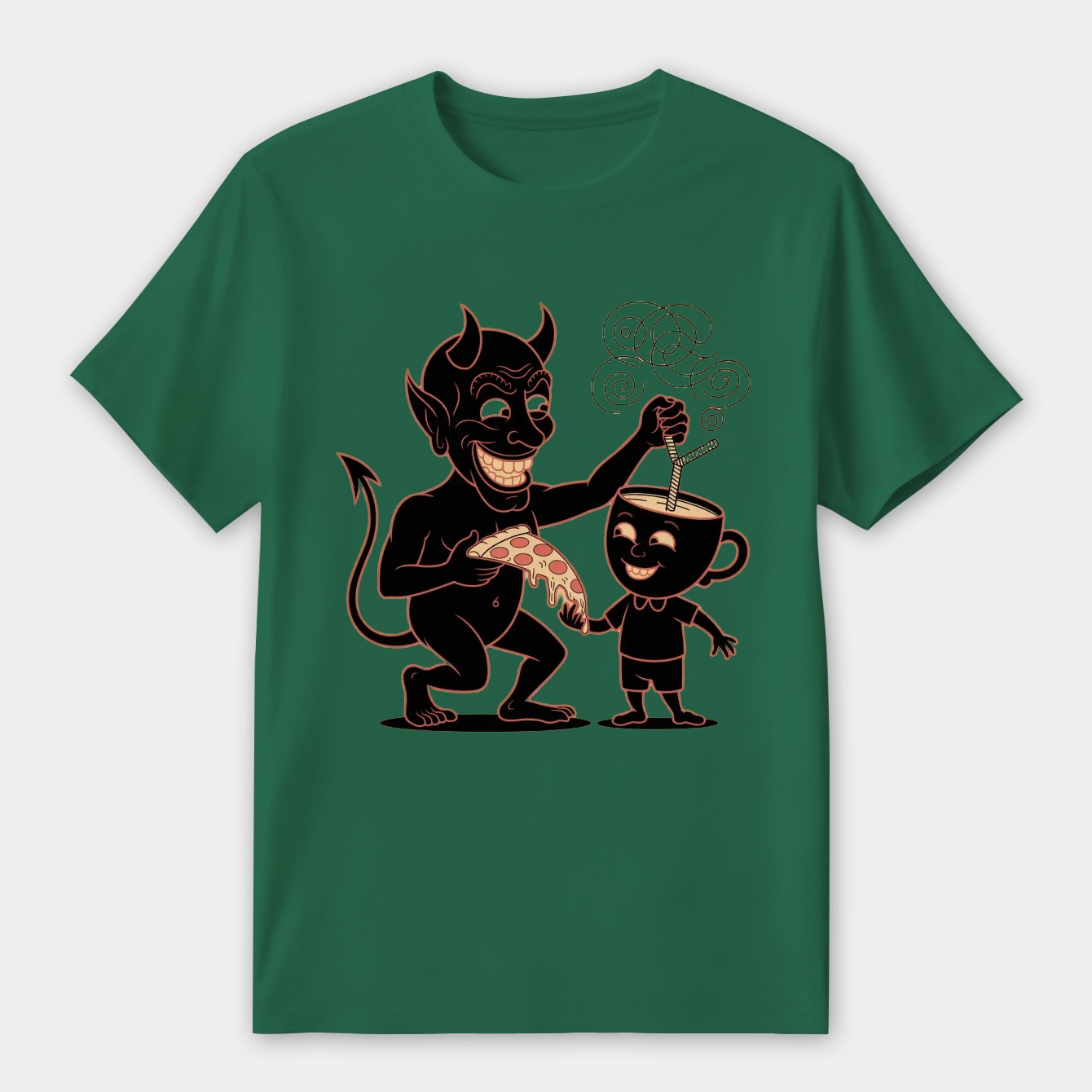 The Devil (Munchies) - Ghostemane X Cuphead Women's Premium Soft T-Shirt