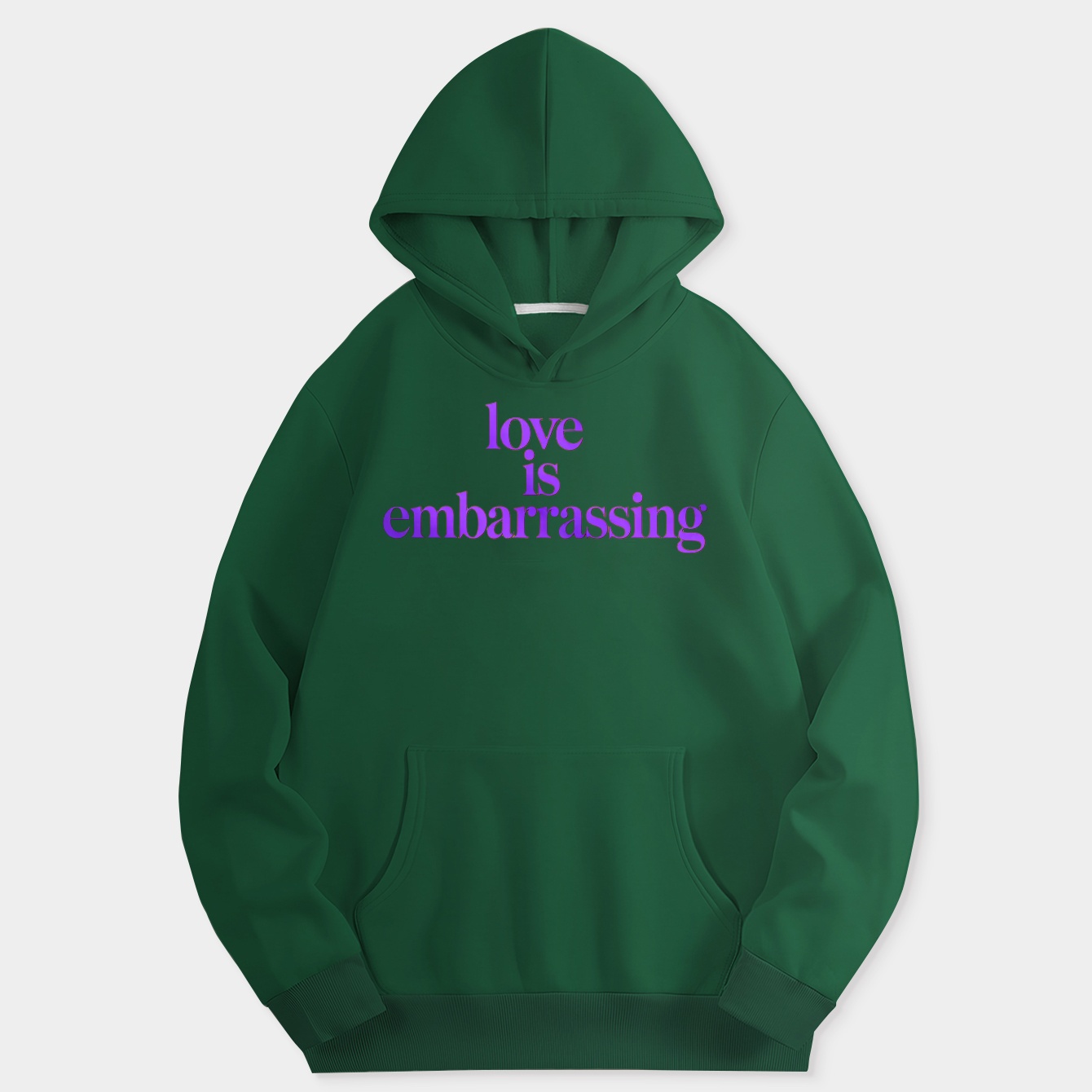 love is embarrassing Women's Hoodie