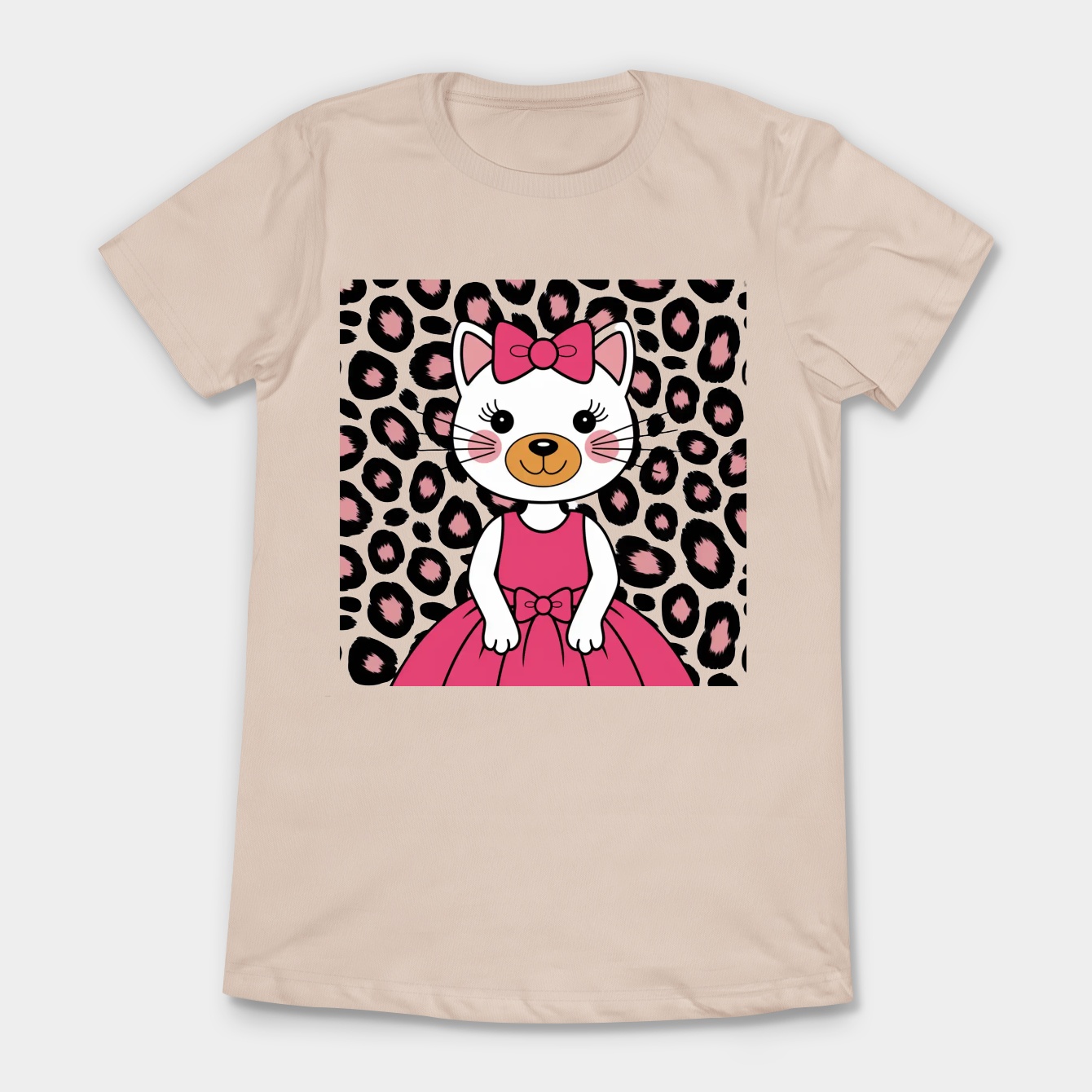 hello kitty leopard Women's T-Shirt