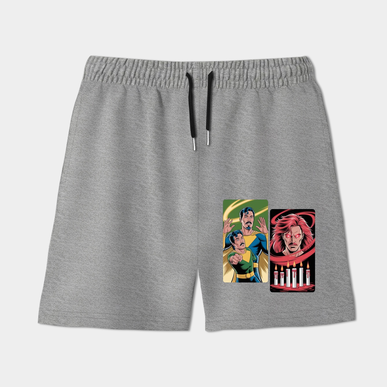 Yelling Doctor Comic Panel Women's Shorts
