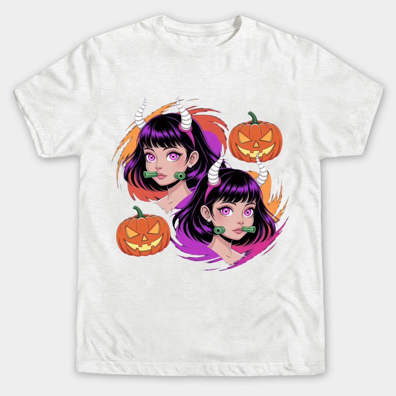 kamado nezuko halloween Men's Big & Tall T-shirt