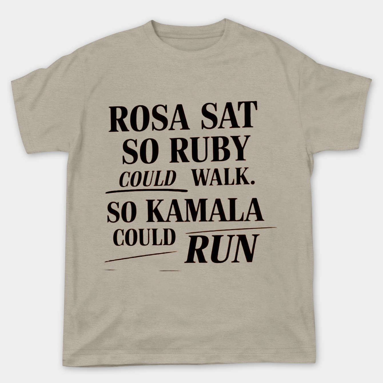 So Kamala could run Women's Plus Size T-shirt