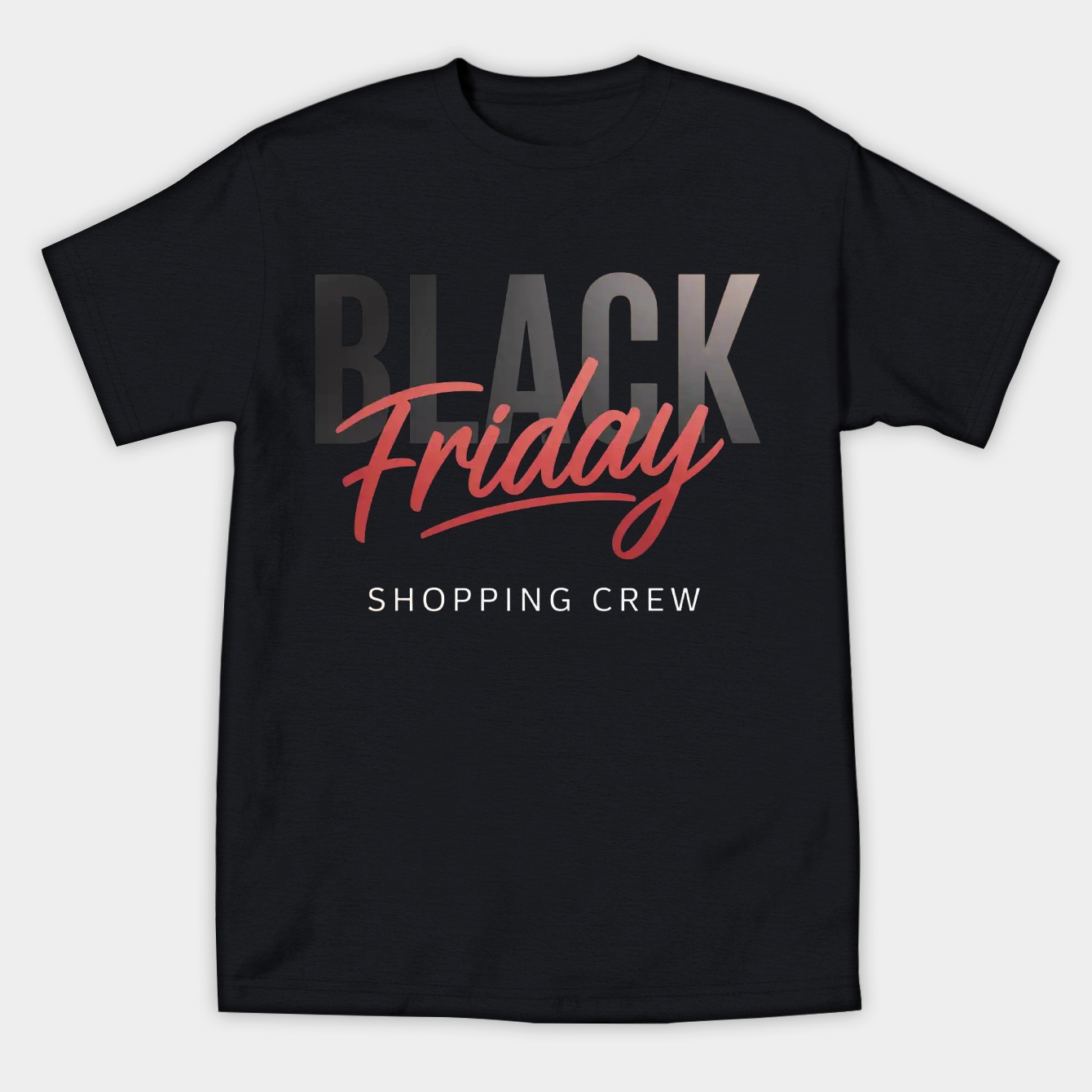 Black Friday design Women's Athletic Performance T-Shirt