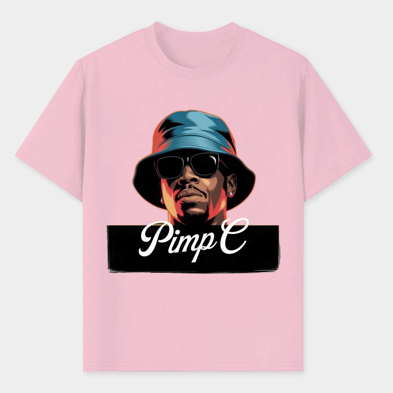 Pimp C Rapper Face Bootleg Men's T-Shirt
