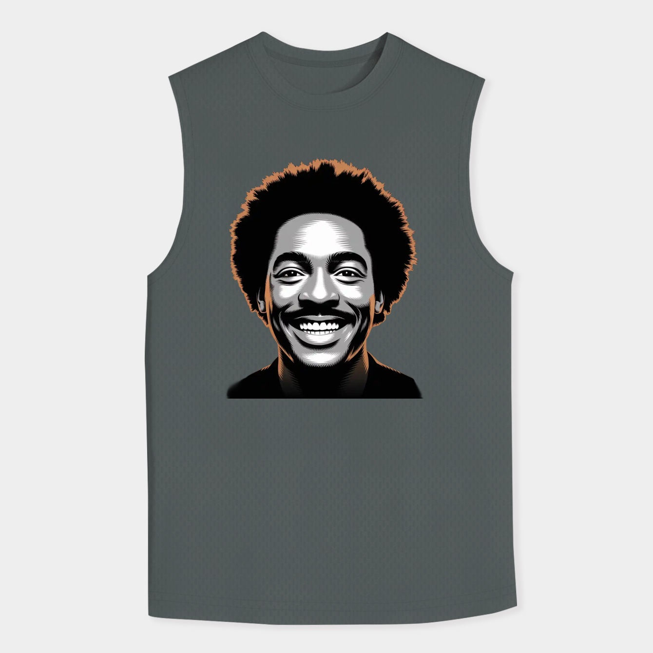Mr Milchick Smiling Face Men's Tank Top