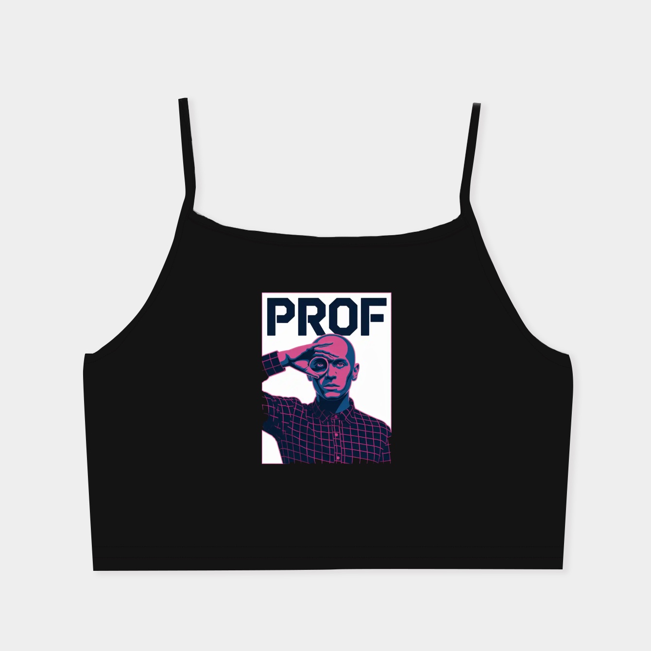 Prof Graphic Portrait Design Women's  Spaghetti Strap Tank Top