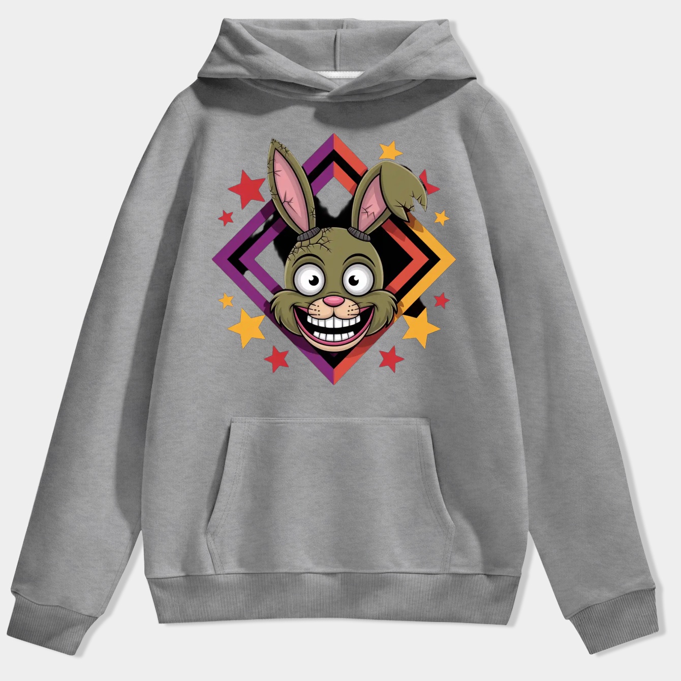 Springtrap Icon Geometric Neon Men's Hoodie