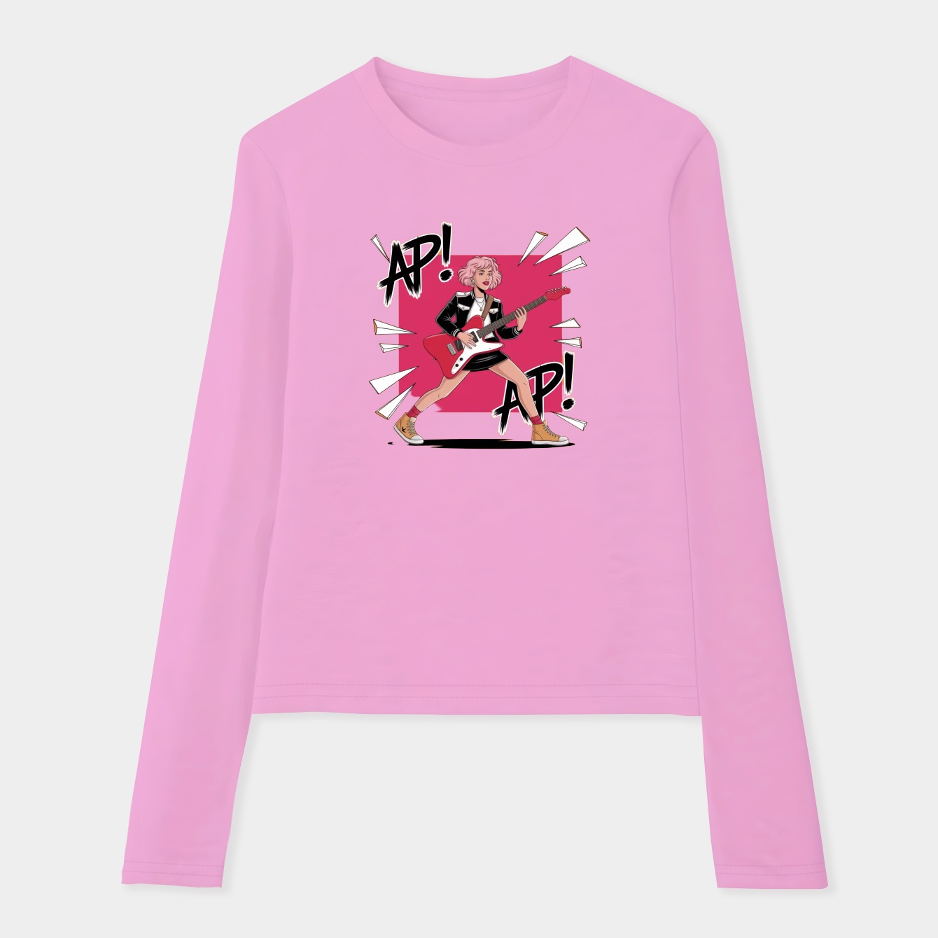 APT Rosè Women's Soft Long Sleeve T-Shirt