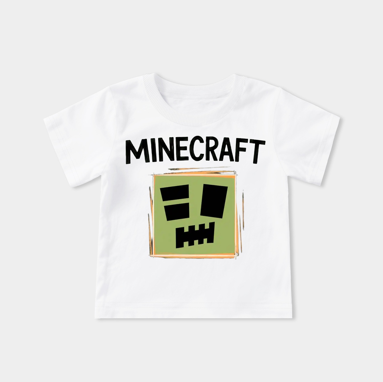 MS Paint - minecraft creeper Youth Classic T-Shirt