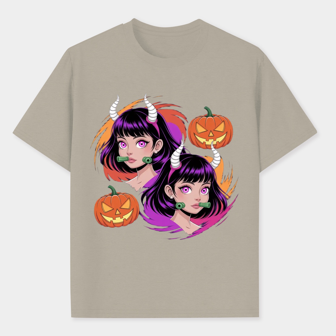 kamado nezuko halloween Men's Performance Athletic T-Shirt