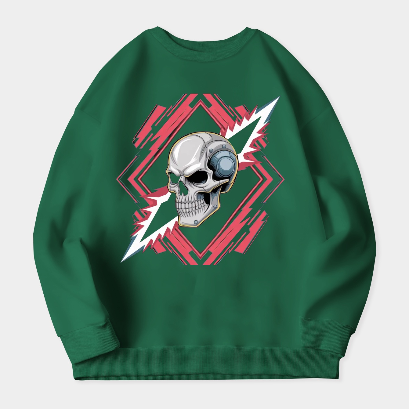 Doom MF Stiker Women's Crewneck Sweatshirt
