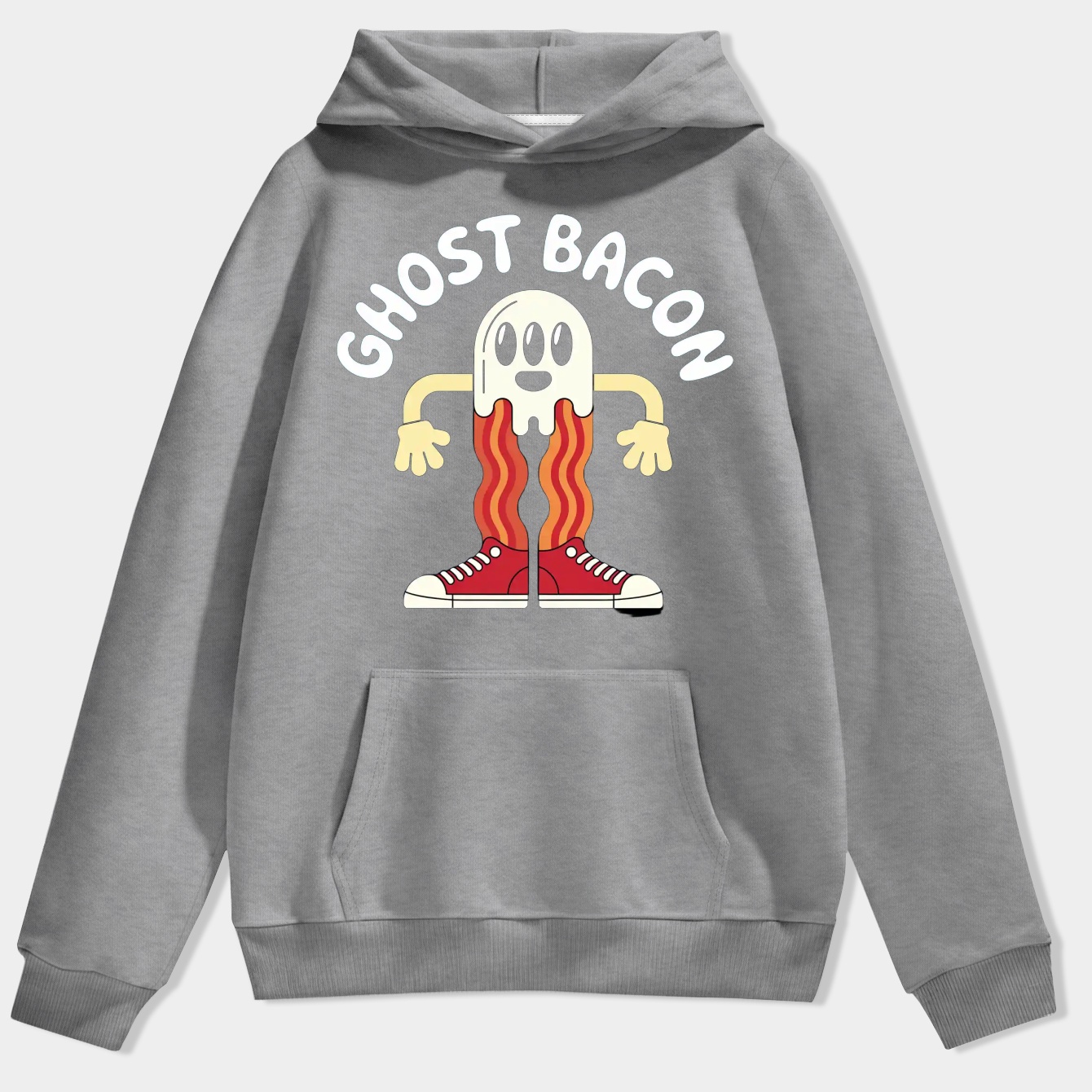 Ghost Bacon Men's Hoodie