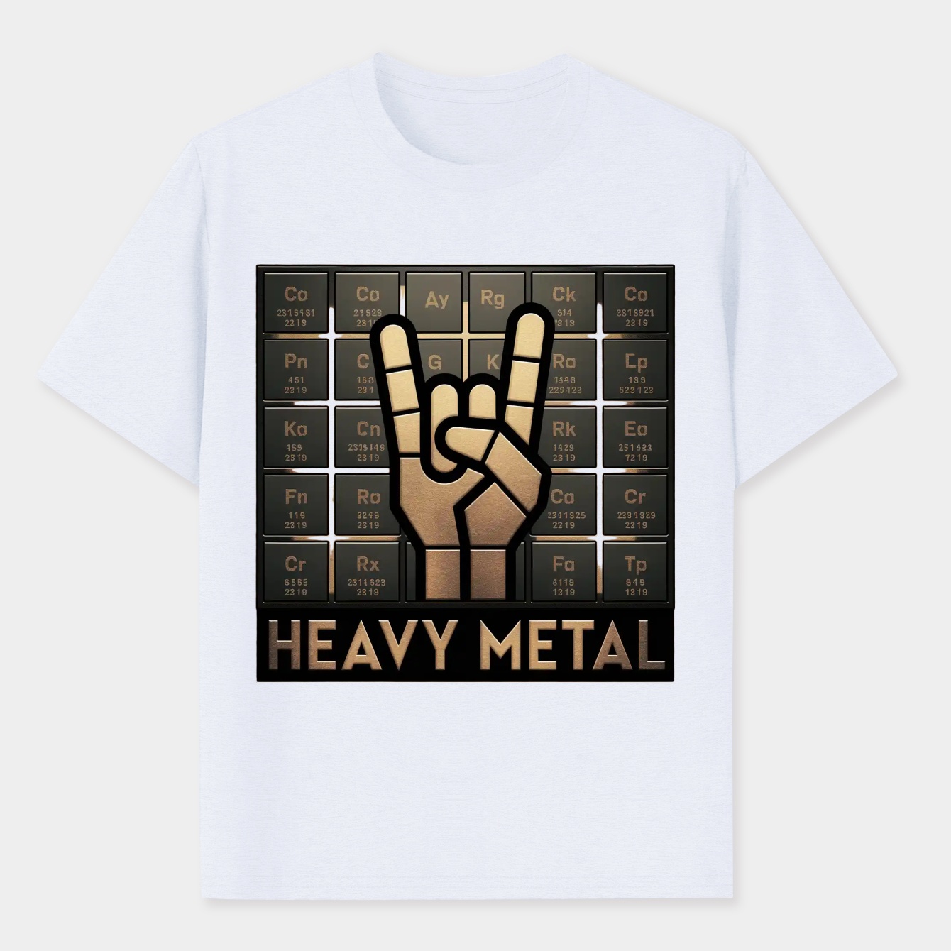 Heavy Metal Elements Rock Men's Performance Athletic T-Shirt