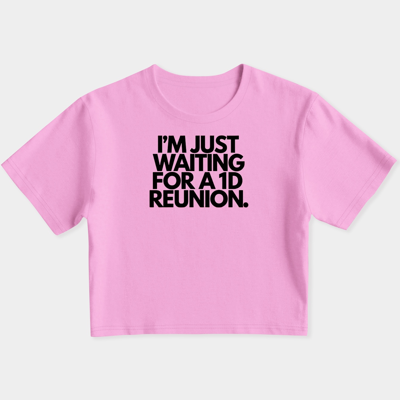 one direction reunion Women's Slim Fit Baby Tee