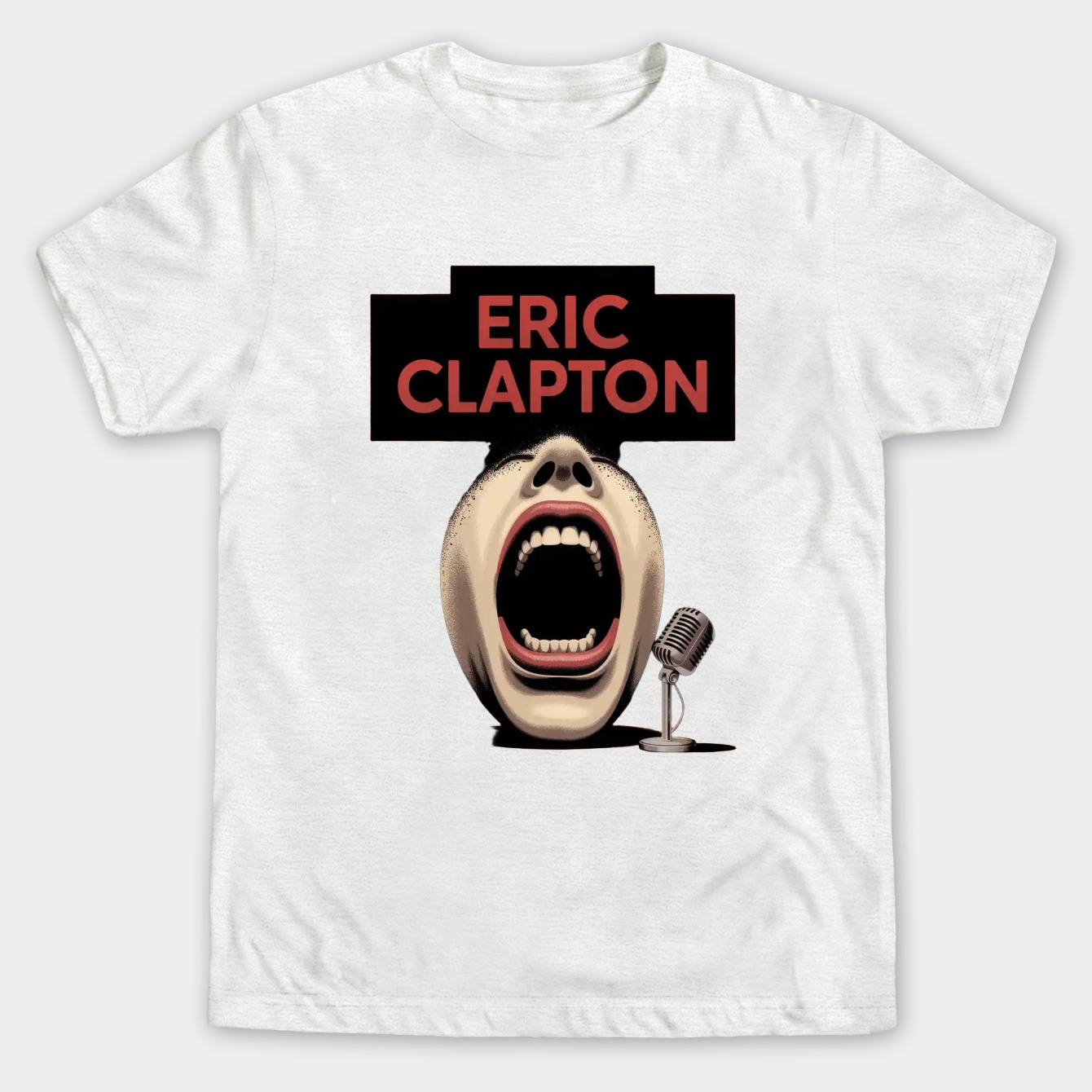 Eric Clapton Scream Men's Big & Tall T-shirt