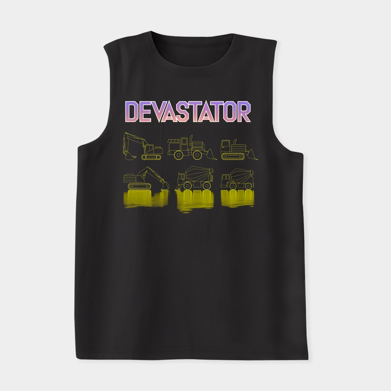Devastator Construction Vehicles Women's Soft Tank Top