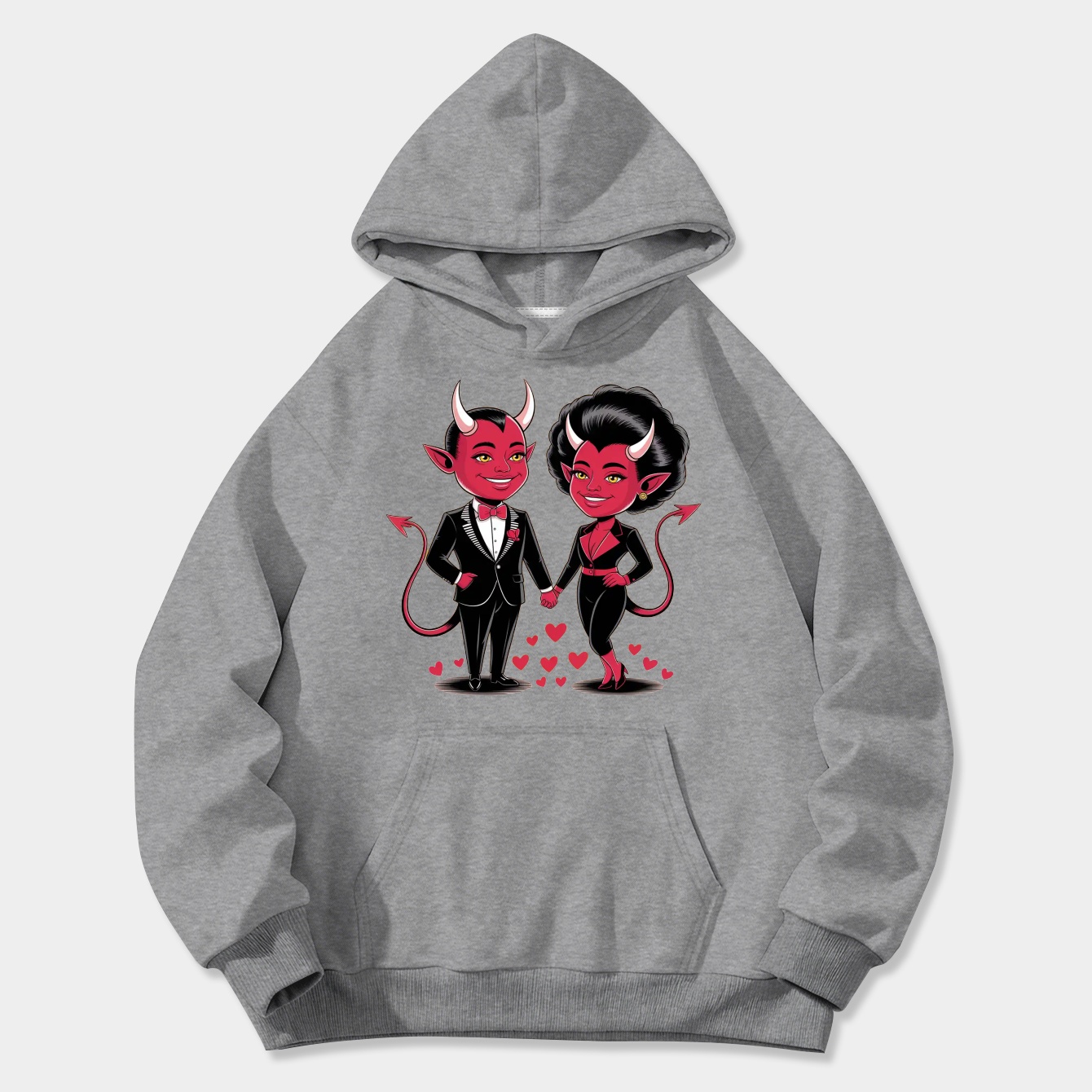 Helluva Boss: Moxxie & Millie Women's Plus Size Hoodie