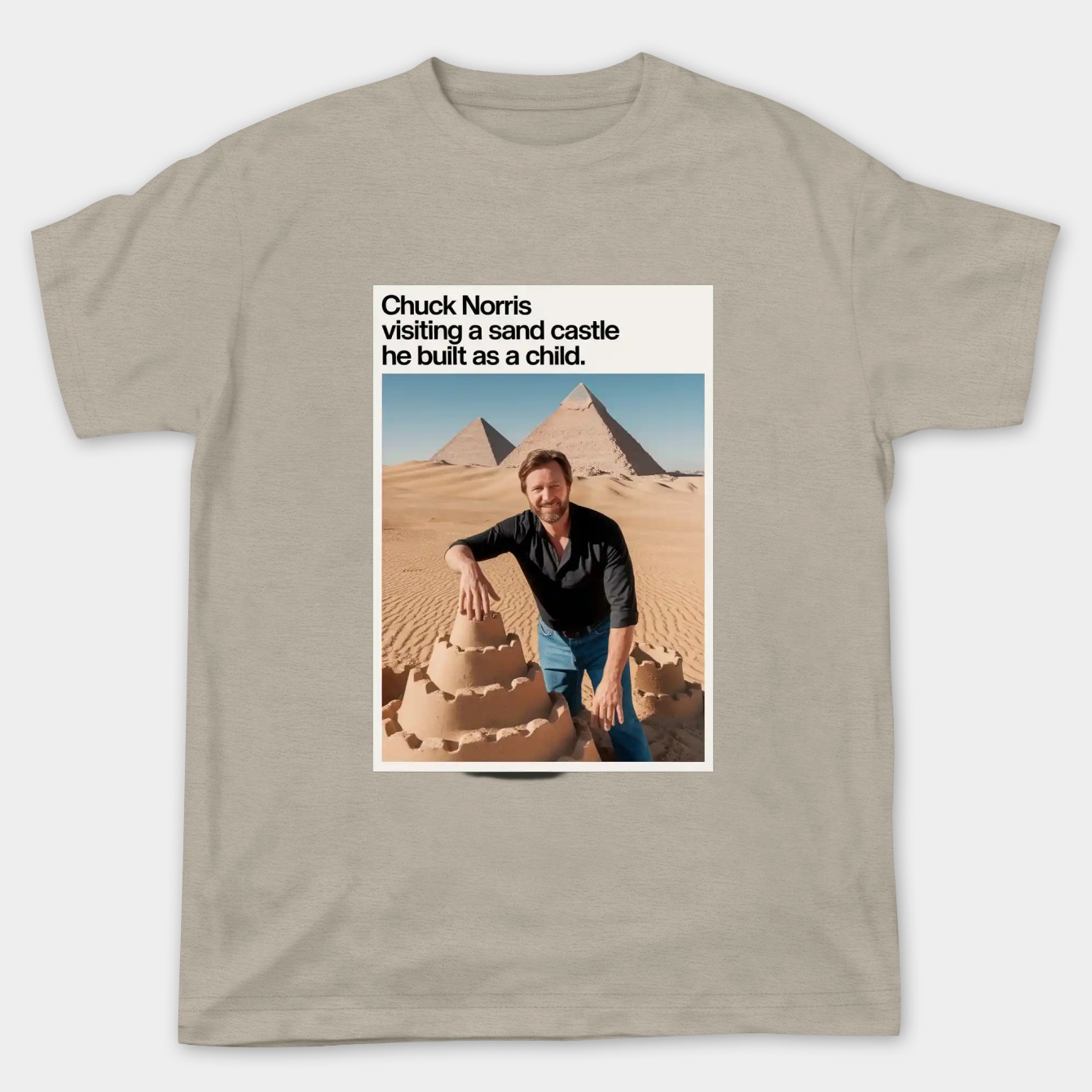 Chuck Norris: Timeless Sand Castle Legend