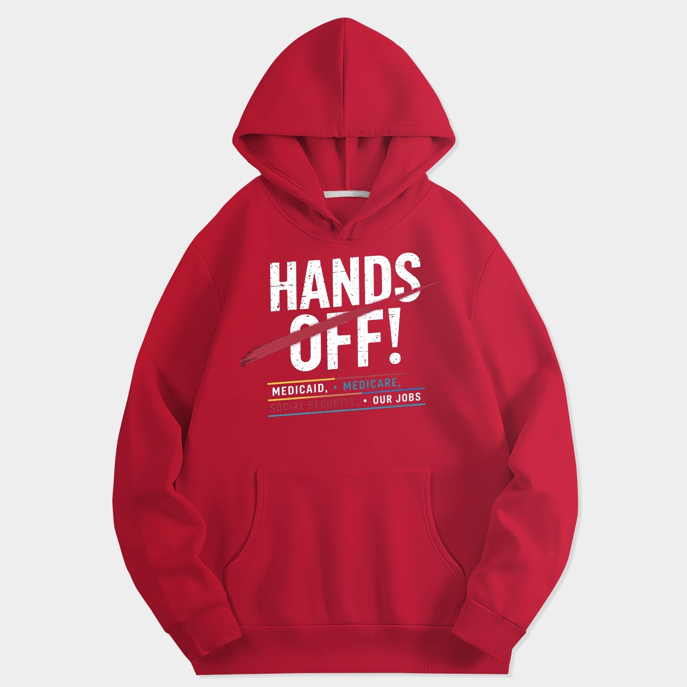 Hands Off Protest Women's Hoodie
