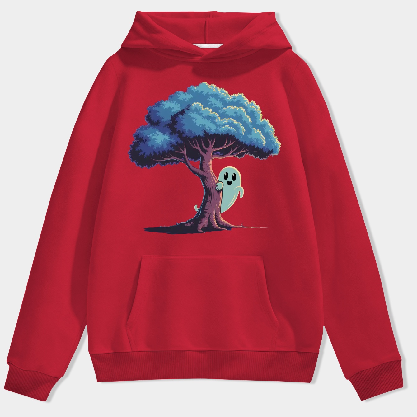 Tree ghost in the woods