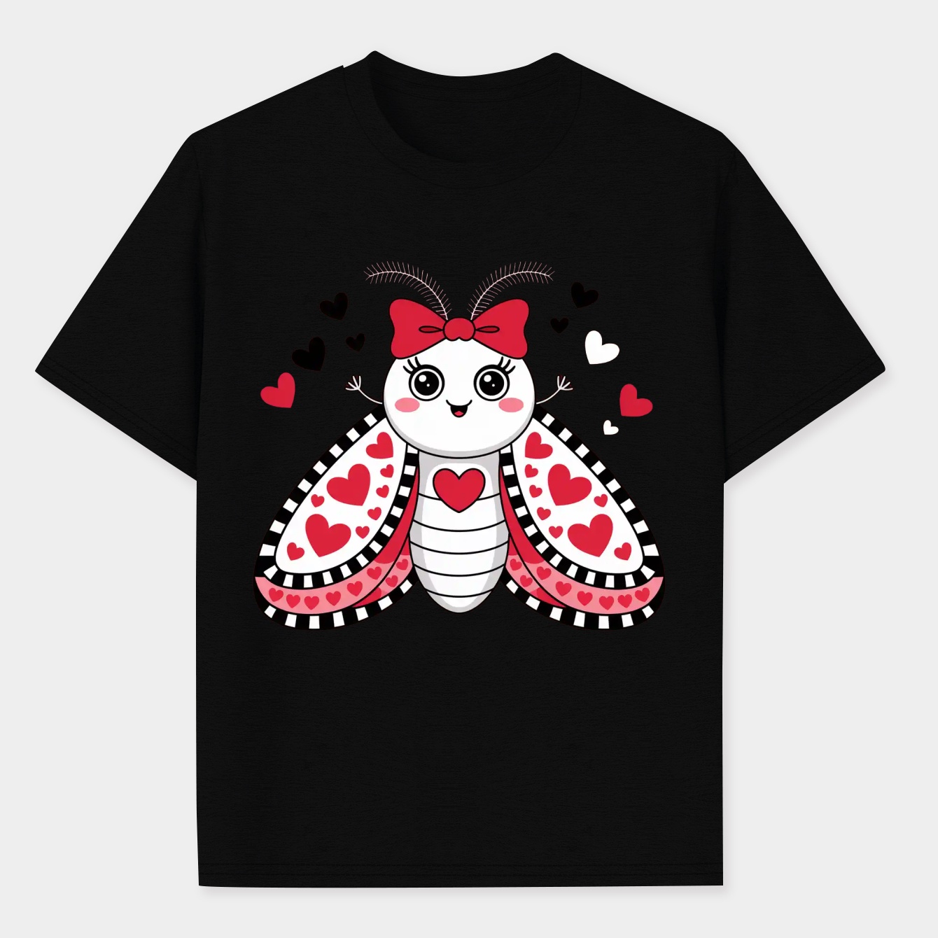 Chibi moth Valentine Men's Performance Athletic T-Shirt